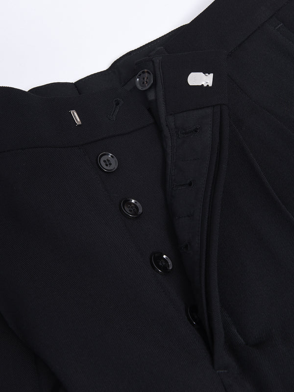 CARROT FIT TROUSERS_BLACK/001